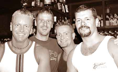 The pros behind the bar at Blake's, 
Atlanta