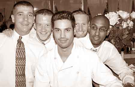 Chef Carlos (m) and the Hi-Life staff 