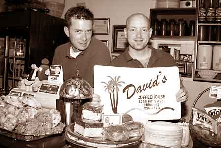 David's Coffeehouse, San Diego  