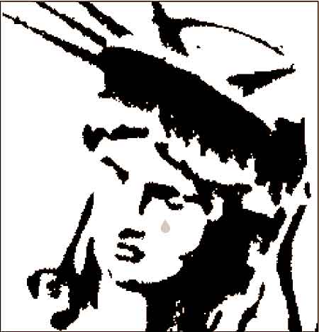 crying Statue of Liberty