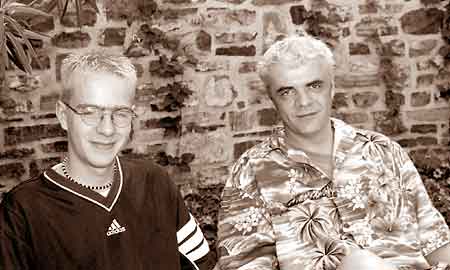 Houseboy Ren� with Jocelyn at The Coach House, Quebec City