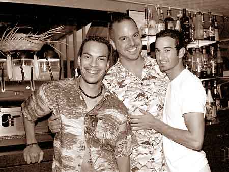 Mike, Biagio, and Brandon of Ripples, Long Beach