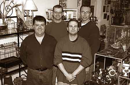 David & staff at German Village Floral, Columbus