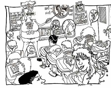 Abstinence: a fun message?