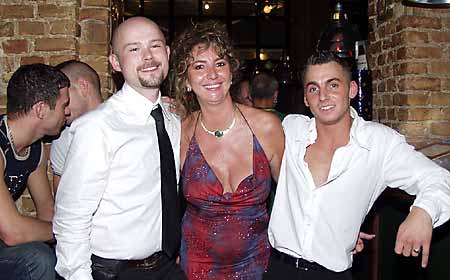 Patrick, Cordula, and Dennis at Prinzknecht