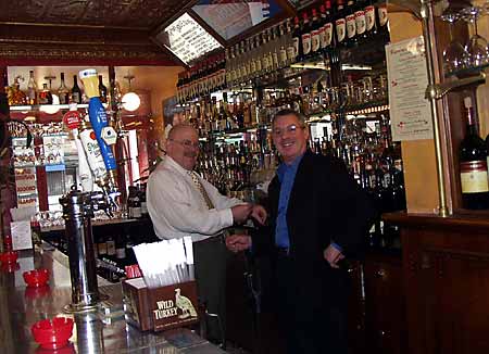 Jeff and Tommy at La Belle Vie