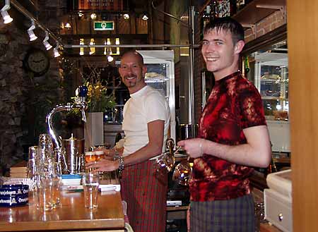 Jos and Matthew at Highlander