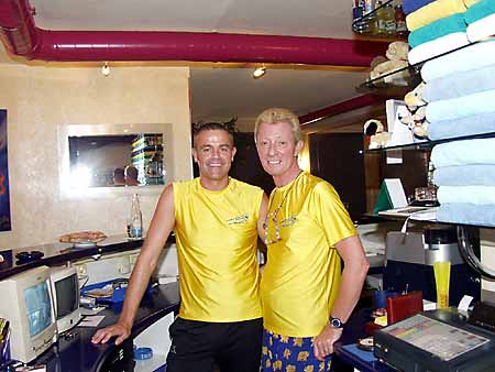 Simon and Reto at Paragonya