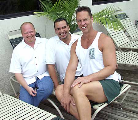 Brian, Abraham, & Wiebe at Club Orlando