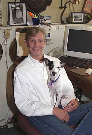 Kurt with Sophie of Olde Town Inn