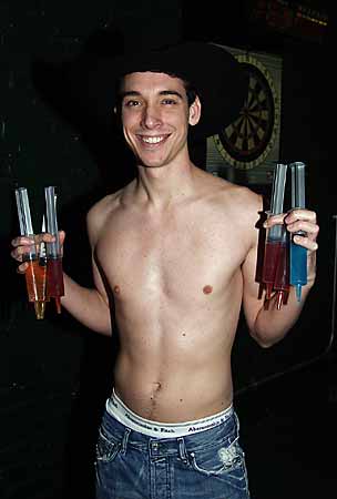 Shots, anyone? At Rainbow Cattle Company