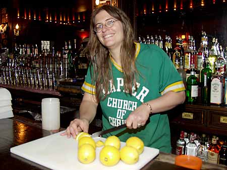 Lauren chops away at Phoenix