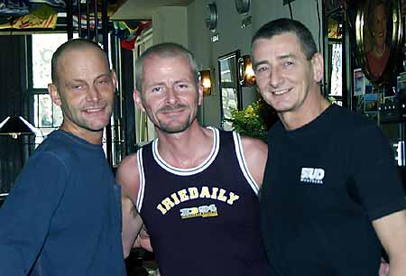 Will, Andrew, and Kees of Anco Hotel 