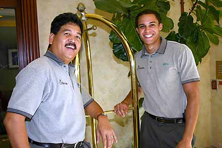 Art and Matt of Le Montrose Suite Hotel, West Hollywood