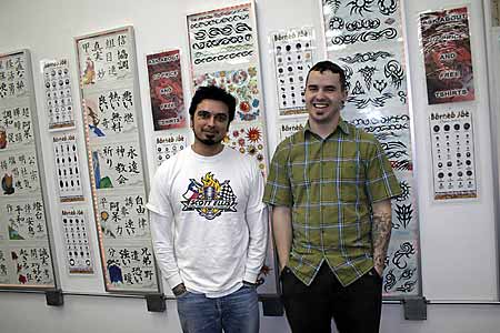 Staff at Obscurities, Dallas