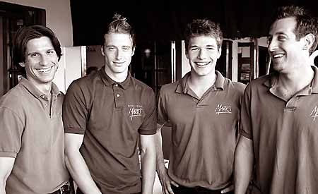 Are they models? actors? or... waiters at Mark's!