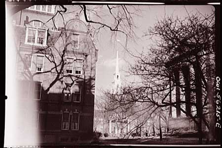 Harvard Yard spring 1939