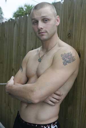 Coverboy Billie of Kwest strikes a pose in Key West