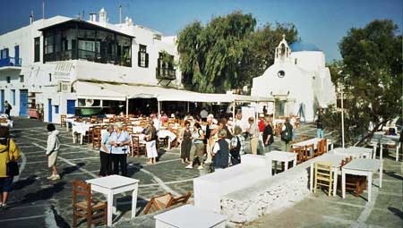 Alefkandra Restaurant, Mykonos