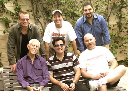 Out on the deck at Silver Fox, Long Beach 