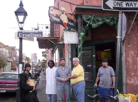 At Quartermaster (�The Nelly Deli'), New Orleans 