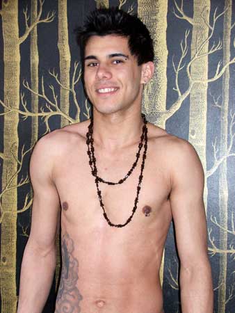 Rapheil, one of Ku Bar's gorgeous staff