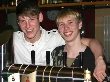 Robert  & Robby of Treibhaus Sauna, Berlin