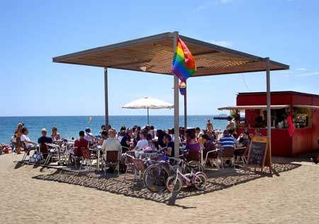 Chiringo Gay Beach Bar, Barcelona
