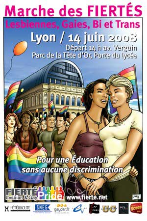 Gay pride 2008 Lyon