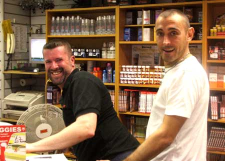 Clone Zone staff working it hard!