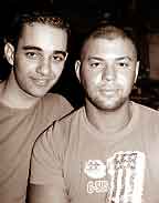 Alfredo and Hugo at Covent Garden Health 
Spa 