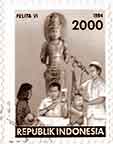 Indonesian stamp