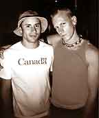 Some nice looking guys, eh? At the Lava