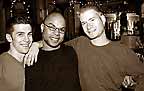 At Zelda�s Satellite Lounge, Toronto: John, Tony, and Mikey