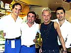 Christian, Theo, Dirk, & Ufuk of Cafe Berlin, Berlin