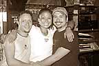 Mario, Michelle and Jonathan behind the Denver Detour bar