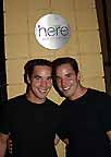 Twins Larry and Gary at Here, West Hollywood
