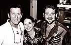 Duke of Fantasy Fest 2003: Chris Lippa, with Jennifer & Shane at Kelly�s (Key West)