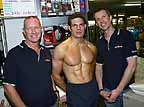 Zane, Justin, and John of City Gym, Sydney