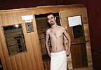 Aaron invites you to visit the sauna at Mack Folsom Prison