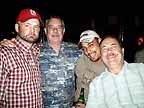 Colt, Gary, Will, & David at Oilcan Harry's, Austin