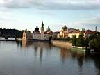 Vltava river view