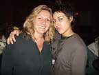 Girlspot (at Club Gallery) promoter Pam with Miss Lesbian Rhode Island Kat 