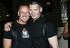 Steve (Mr. Leatherman, Toronto 2007) and Peter (Mr. Steamworks Toronto, 2007)