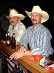 Gary & Leo make the scene at Round Up, Dallas