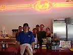 The fun and friendly crew of Hunky's, Dallas