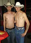 Cowboy cuties at Charlie's 