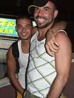 Luis of Oasis Sauna (l) with sexy Jacobo  