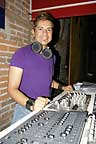 DJ spinning some tunes at Club Ma�ana 