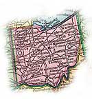 Ohio map